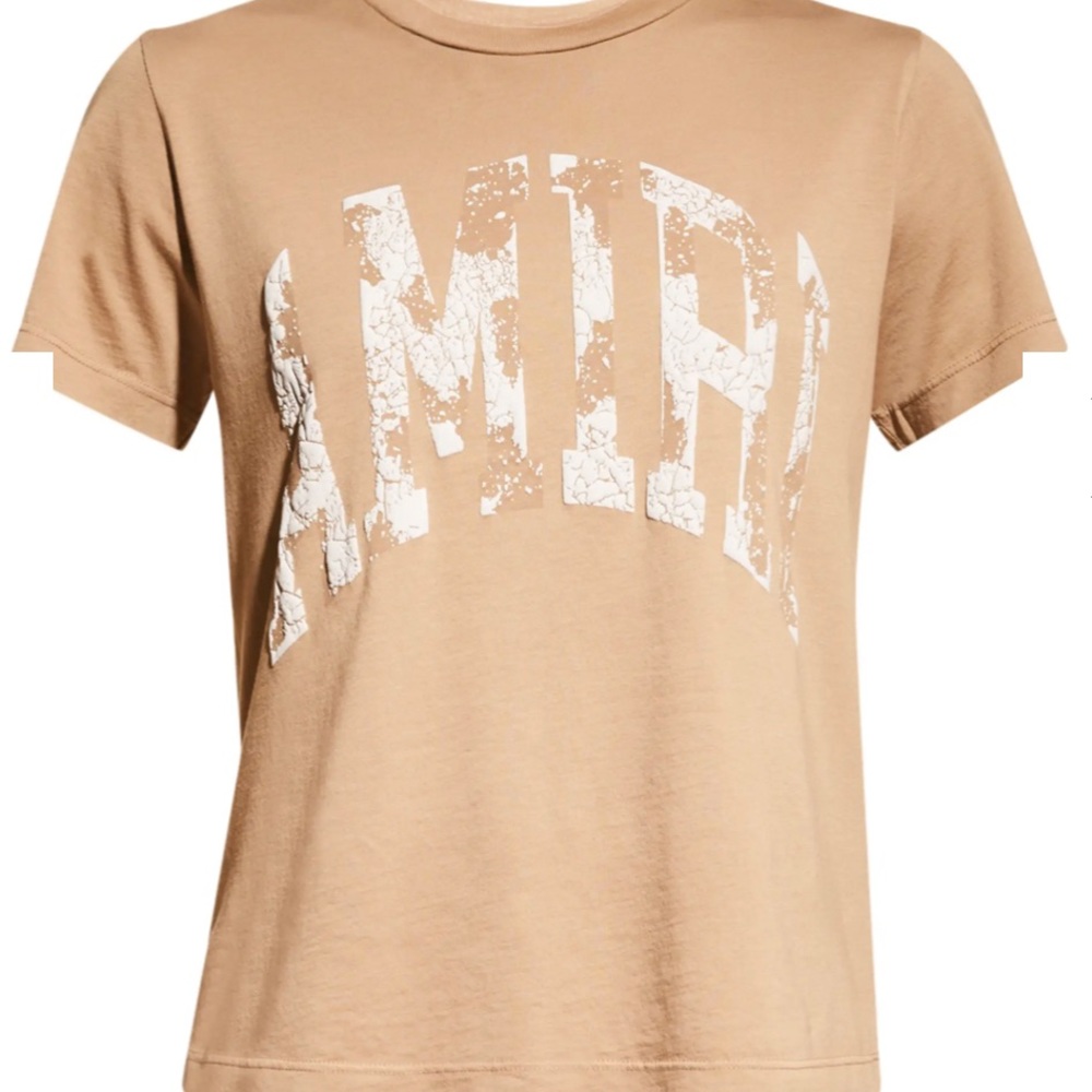 Amiri Collegiate Logo Tee